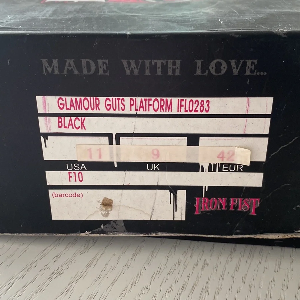❤️ NEW - ‘Glamour Guts’ Shoes by IRON FIST ❤️ - Picture 13 of 16
